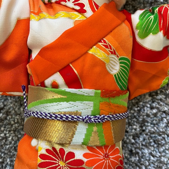 Stuffed Teddy Bear wearing Kimono; New without Tags; SO CUTE!!! - Picture 6 of 7